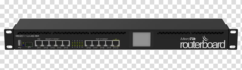 MikroTik RouterBOARD RB2011UiAS-RM Networking hardware, mikrotik transparent background PNG clipart