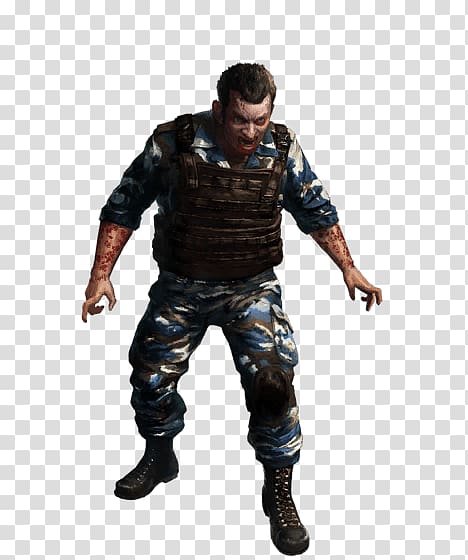 zombie soldier illustration, Dead Island Soldier transparent background PNG clipart