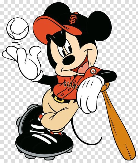 Mickey Mouse San Francisco Giants New York Yankees Los