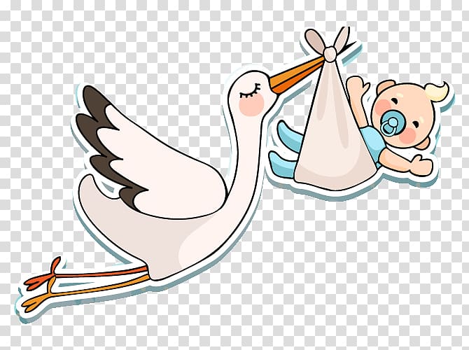 Parental leave Pregnancy Leave of absence Paid Family Leave Prenatal care, SongZi crane and baby transparent background PNG clipart
