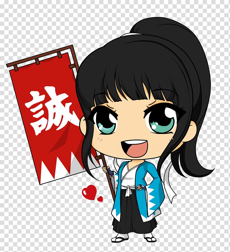 Chibi Mangaka Art Anime Portrait, Selfportrait transparent background PNG clipart