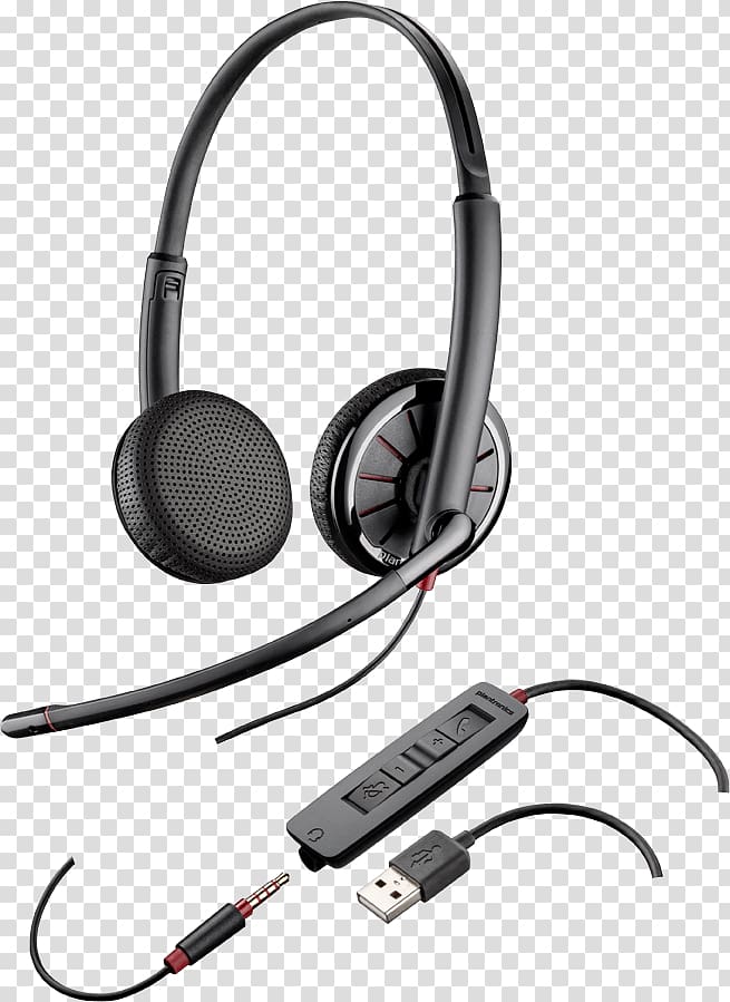 Microphone Headset Plantronics Blackwire C325-M Plantronics Blackwire 315/325, microphone transparent background PNG clipart
