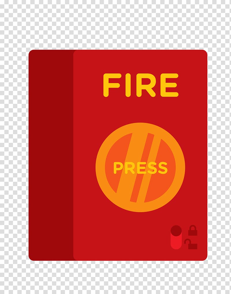Fire alarm notification appliance Push-button Conflagration Fire alarm system, Fire alarm button transparent background PNG clipart