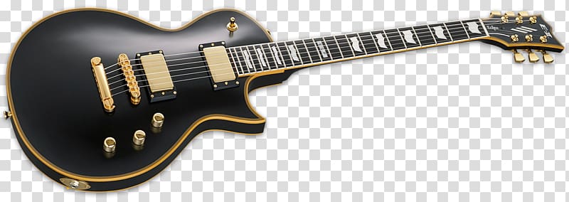 Electric guitar Acoustic guitar ESP E-II Eclipse ESP Guitars, electric guitar transparent background PNG clipart