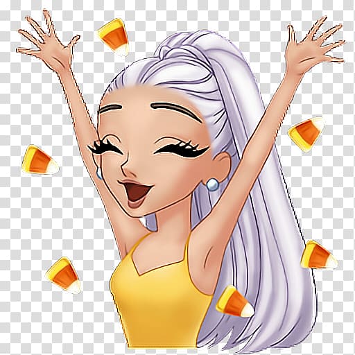 Ariana Grande Emoji Dangerous Woman Drawing, ariana grande transparent background PNG clipart