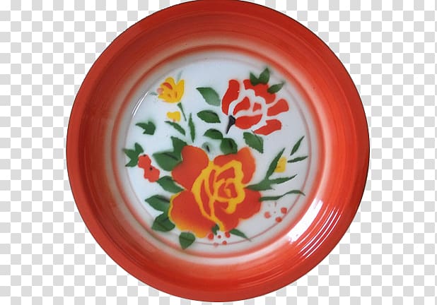 Plate Tray Red Porcelain, Home plate red pattern transparent background PNG clipart