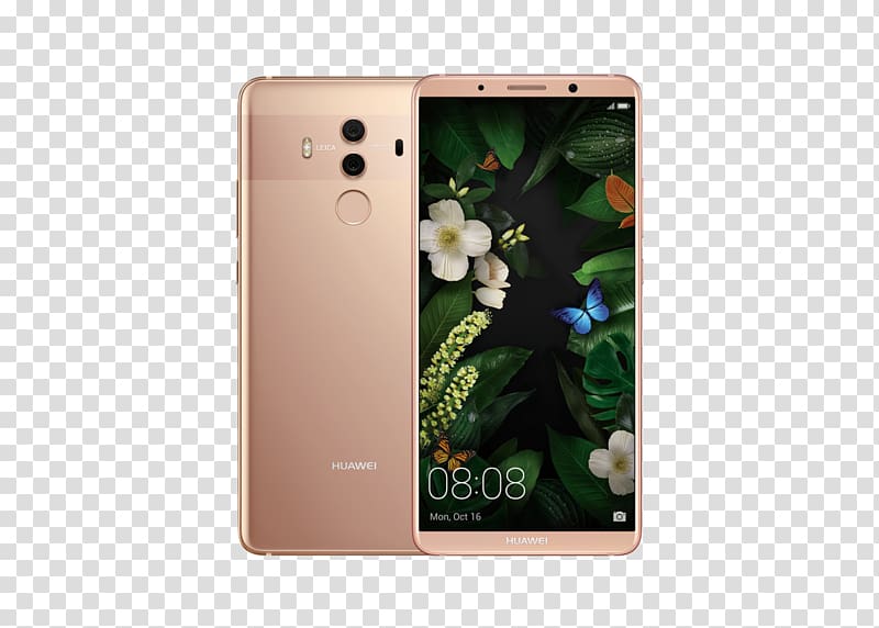 华为 Huawei Mate 10 lite Gold Color, others transparent background PNG clipart