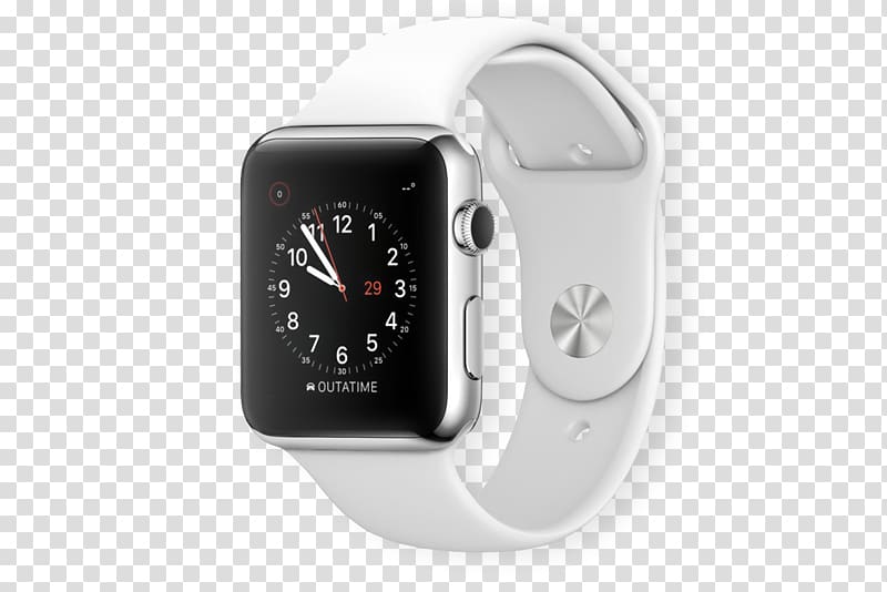 Apple Watch Series 2 Apple Watch Series 3 Pebble, Apple white smart watch  transparent background PNG clipart | HiClipart