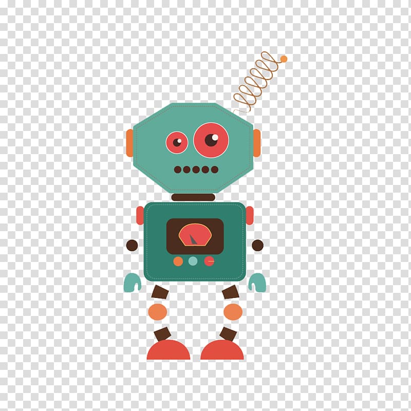 Opencube Labs Robot Chatbot Internet bot Marketing, Cartoon antenna robot transparent background PNG clipart