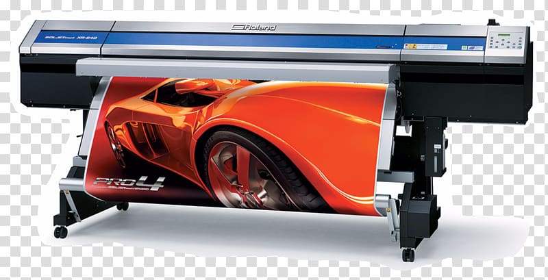 Roland Corporation Printing Wide-format printer Roland DG Vinyl cutter, jet transparent background PNG clipart