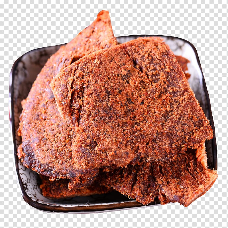 Bakkwa Jerky Ropa vieja Beef, Highland beef jerky transparent background PNG clipart