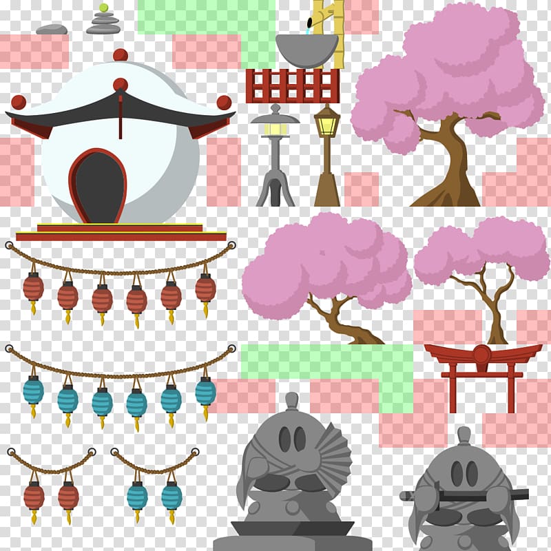 Concept art Teeworlds, japanese Temple transparent background PNG clipart