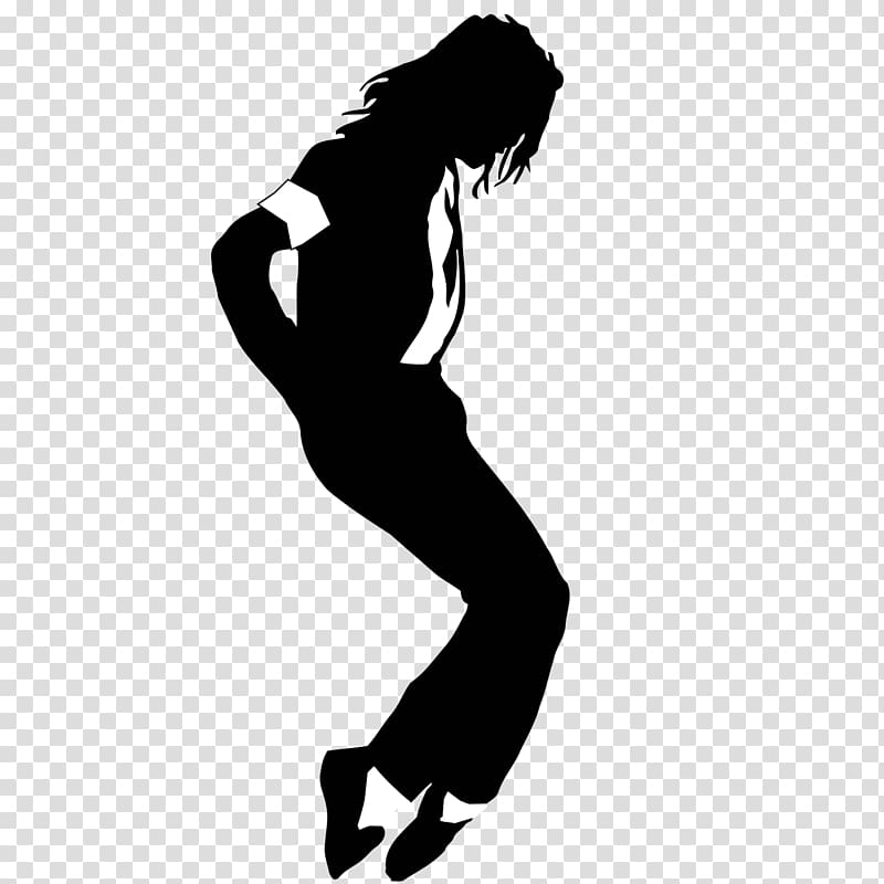Michael Jackson Silhouette transparent background PNG clipart