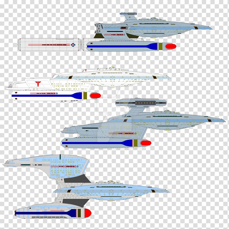 Ambassador class starship Starfleet Drawing, akira class star trek transparent background PNG clipart