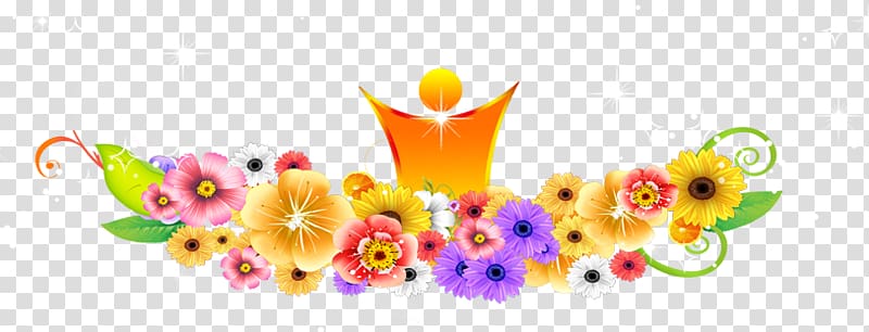 Floral design Computer file, floral material transparent background PNG clipart