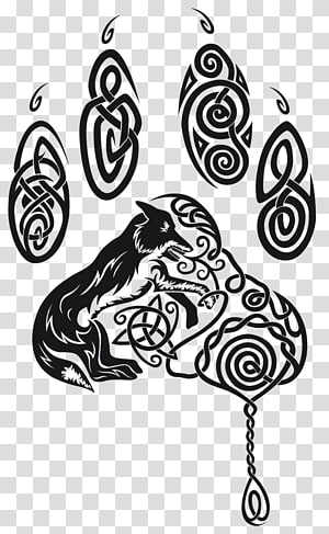 Celtic Dragon Tattoos – LuckyFishArt