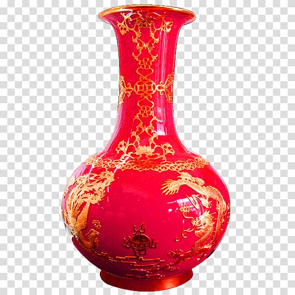 Vase Porcelain Ceramic, Creative vase transparent background PNG clipart