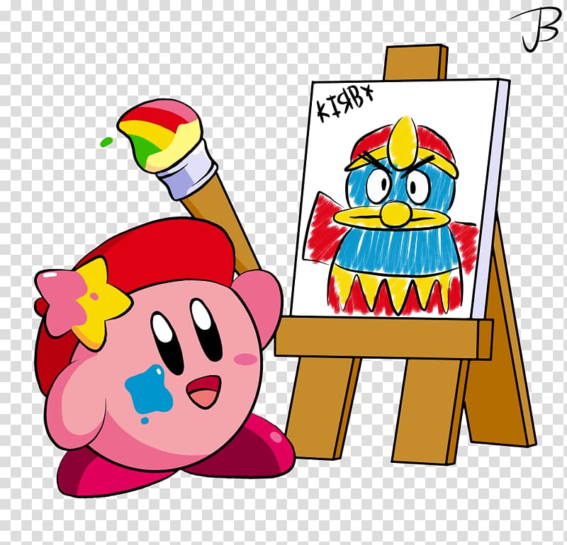Kirby Star Allies Kirby: Canvas Curse Kirby's Adventure King Dedede, kirby star allies fanart transparent background PNG clipart