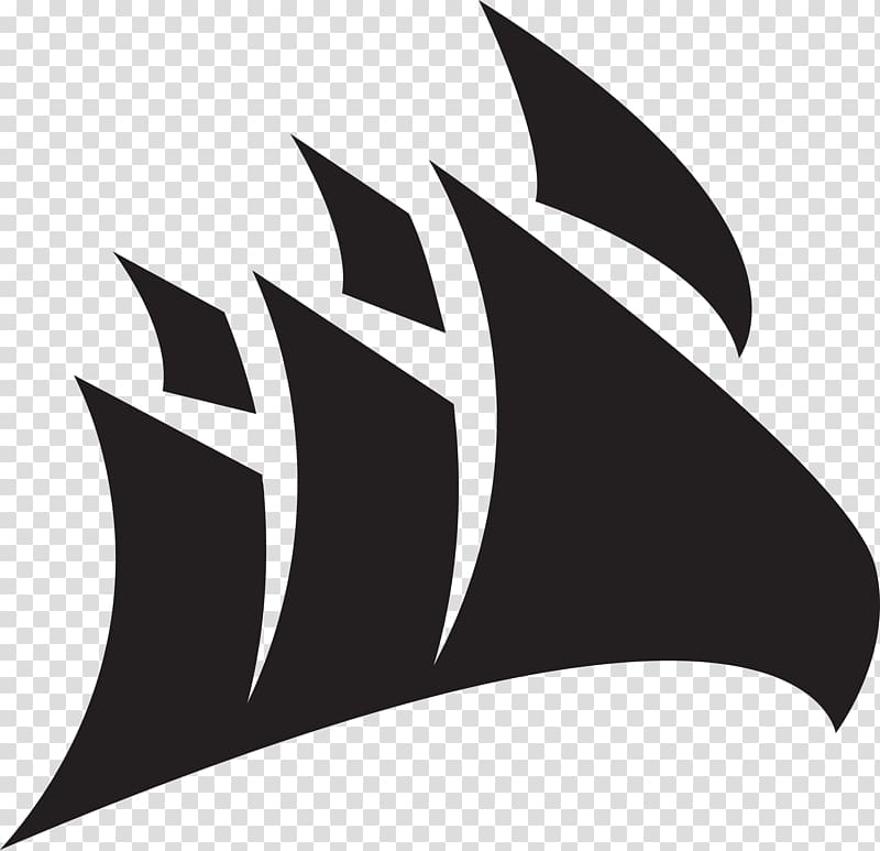 Logo The Corsair Corsair Components graphics Font, Katara transparent background PNG clipart