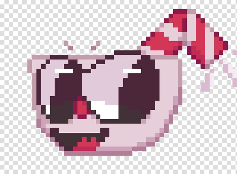 Cuphead Pixel art, Cuck transparent background PNG clipart