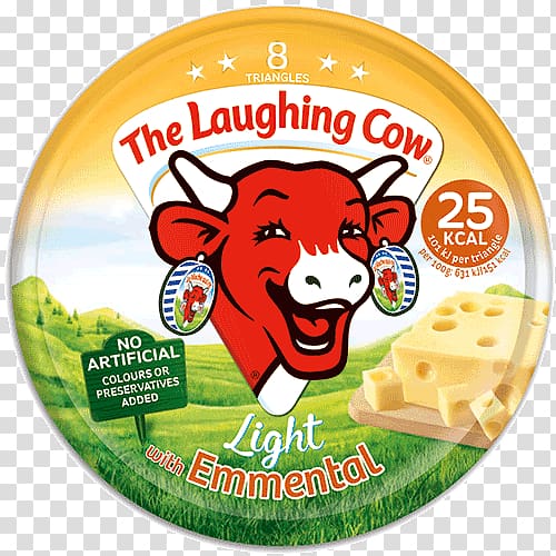 The Laughing Cow Milk Cream Blue cheese, milk transparent background PNG clipart