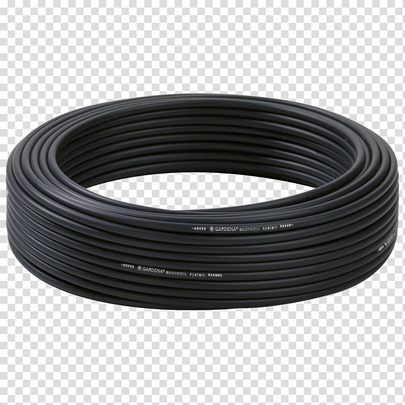 Drip irrigation Pipe Garden Hoses Gardena Installation tube Ø13 mm Roll, water transparent background PNG clipart