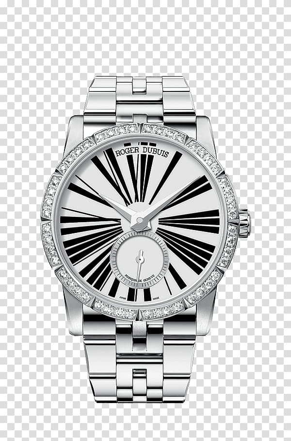 Roger Dubuis Automatic watch Jewellery Clock, watch transparent background PNG clipart