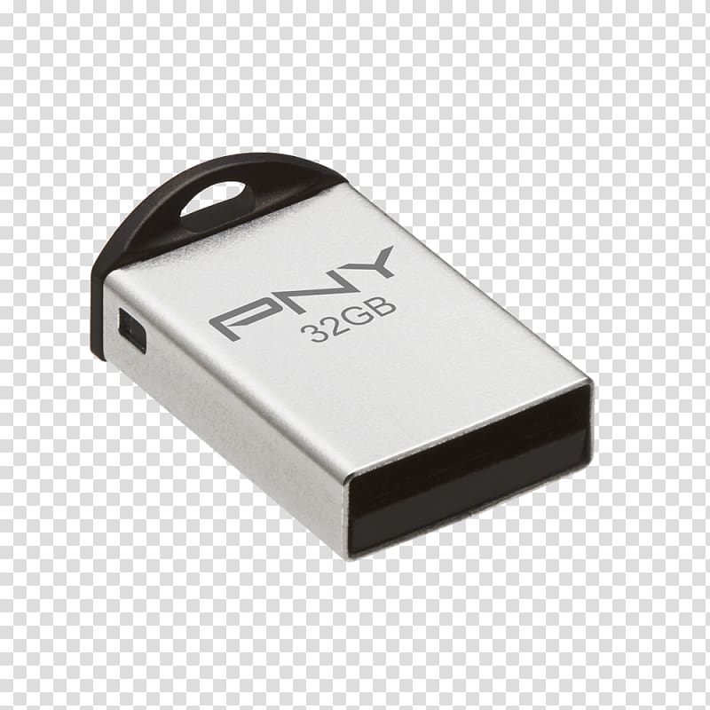 USB Flash Drives PNY Technologies PNY Metal Attaché SanDisk Cruzer Blade USB 2.0 Computer data storage, USB transparent background PNG clipart
