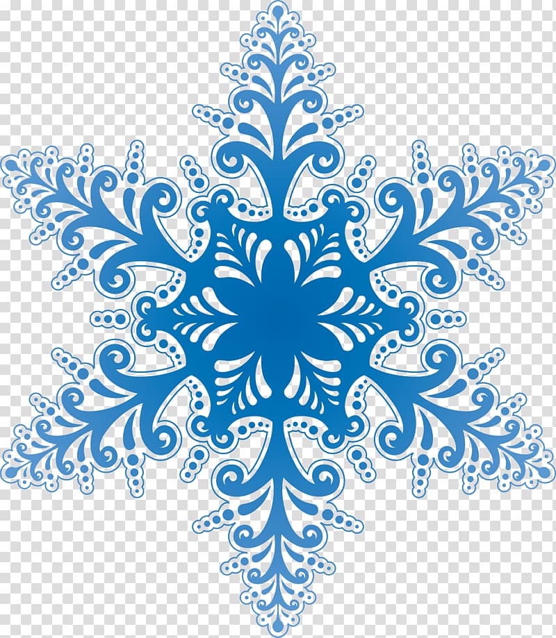 illustration of snowflake, Snowflake , Snowflake transparent background PNG clipart