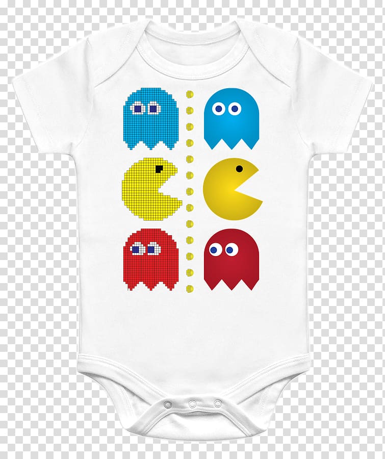 Baby & Toddler One-Pieces T-shirt Onesie Pac-Man Gamer, vine man transparent background PNG clipart
