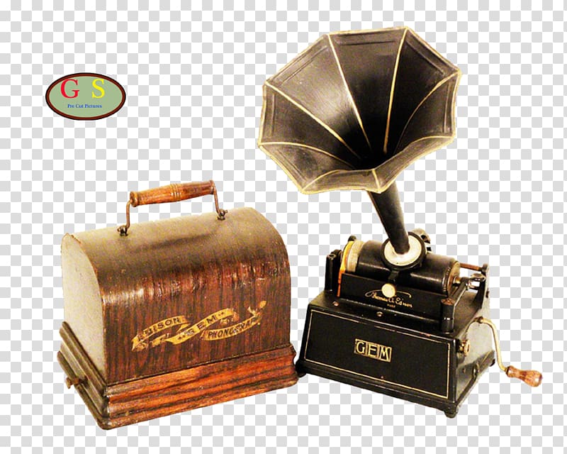 Phonograph cylinder Edison Bell Invention Sound Recording and Reproduction, others transparent background PNG clipart