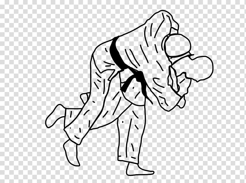 Uchi mata Beenworp Throw Judo Heupworp, judo transparent background PNG clipart