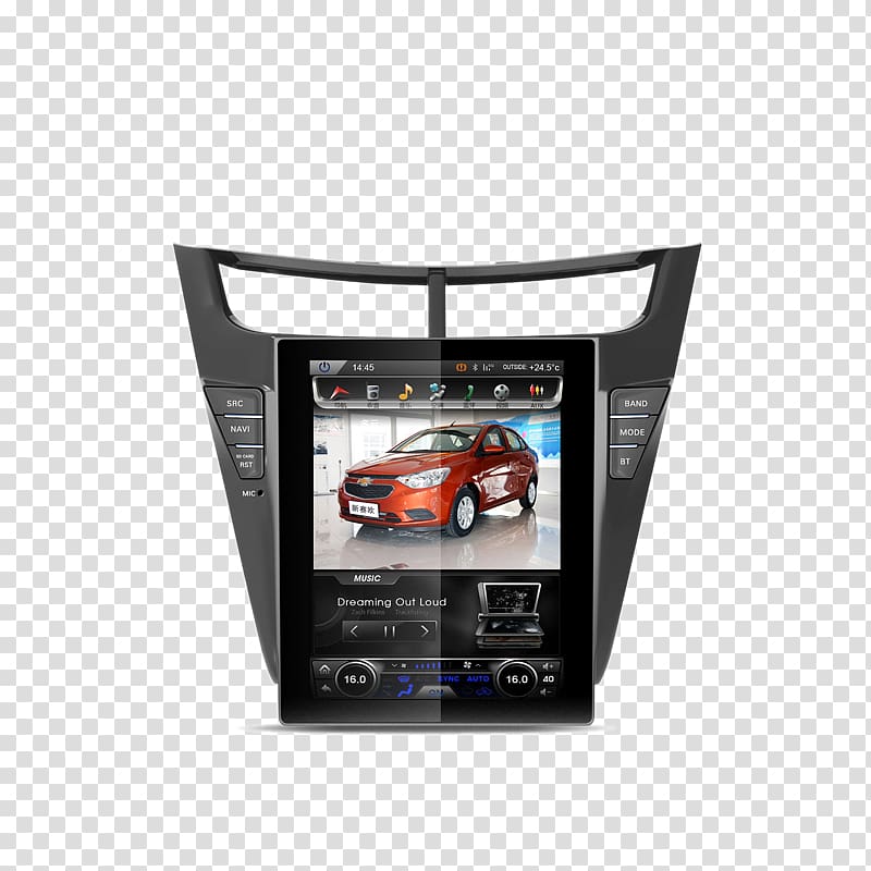 Car Chevrolet Cruze Automotive navigation system, Chevrolet professional Navigator transparent background PNG clipart