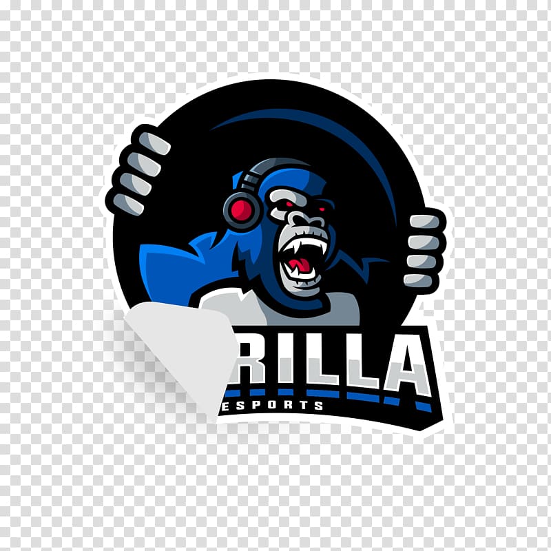 Electronic sports Logo T-shirt Brand Organization, gorilla transparent background PNG clipart