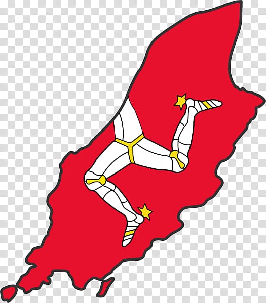 Flag of the Isle of Man Celtic nations Map, Flag transparent background PNG clipart