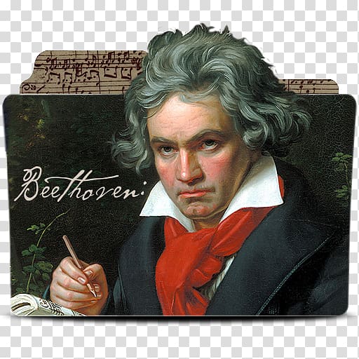 Ludwig van Beethoven Composer Classical music Pianist, Beethoven transparent background PNG clipart