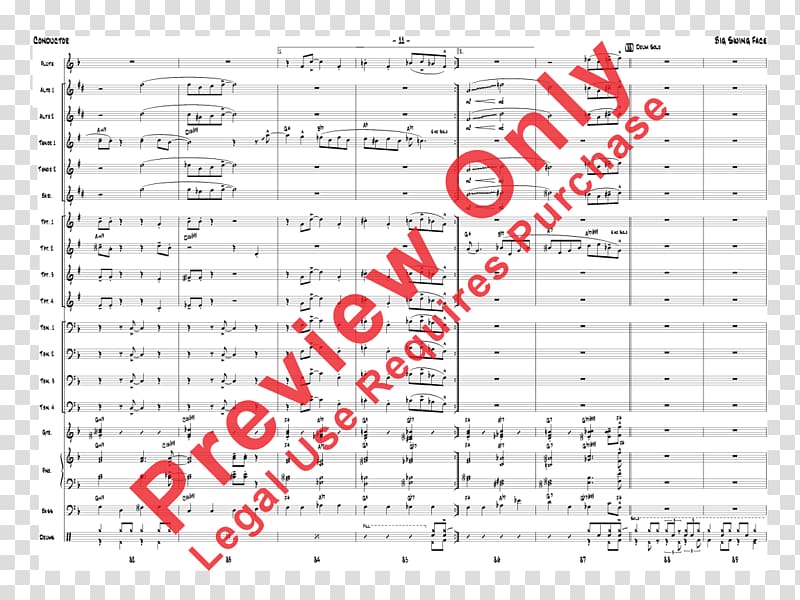 Musical ensemble Gordon Goodwin\'s Big Phat Band J.W. Pepper & Son Sheet Music, Pepper Potts transparent background PNG clipart