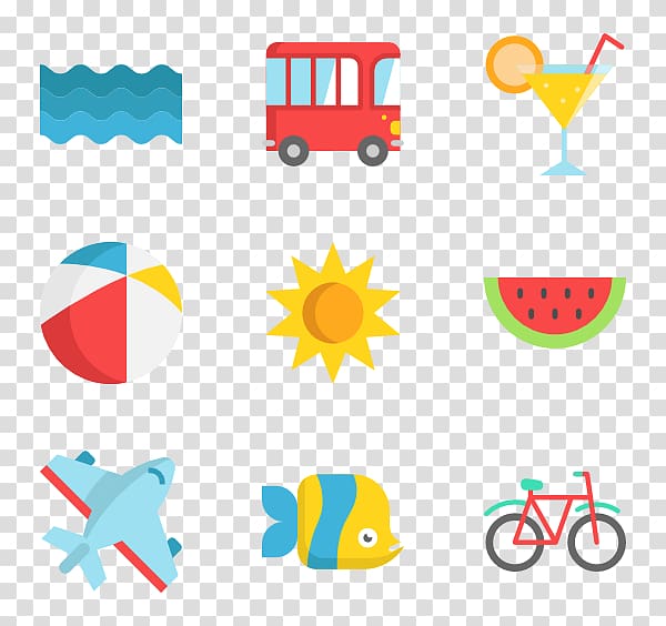 Computer Icons Summer Season , leafs summer element transparent background PNG clipart