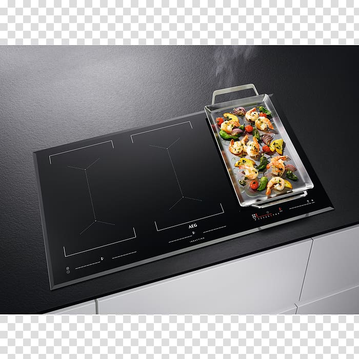 Teppanyaki Barbecue AEG Induction cooking Griddle, barbecue transparent background PNG clipart