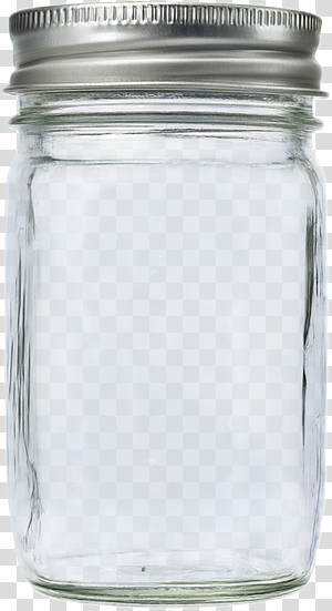 Glass Mason Jar with Lid transparent background PNG clipart thumbnail