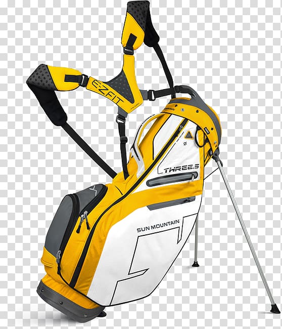 Sun Mountain Sports Golf Clubs Bag Golf Buggies, yellow sale transparent background PNG clipart