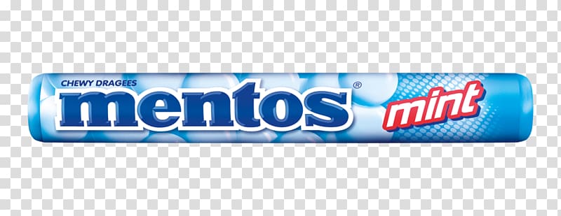 Chewing gum Dragée Mentos Mint Extra, Mentos transparent background PNG clipart