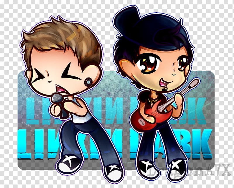 Linkin Park Drawing Chibi, Chibi transparent background PNG clipart