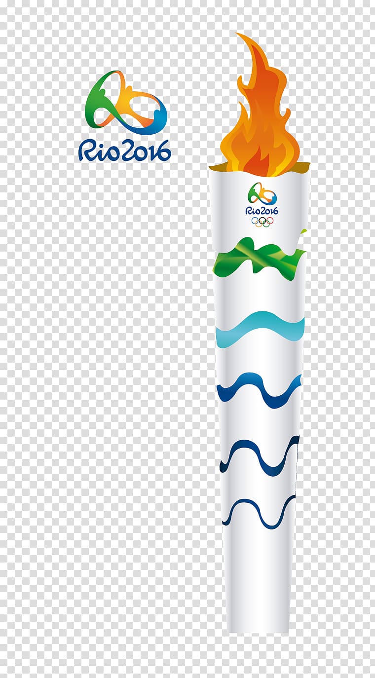 Christ the Redeemer 2016 Summer Olympics torch relay Olympic symbols Olympic flame, Rio Olympic Torch transparent background PNG clipart