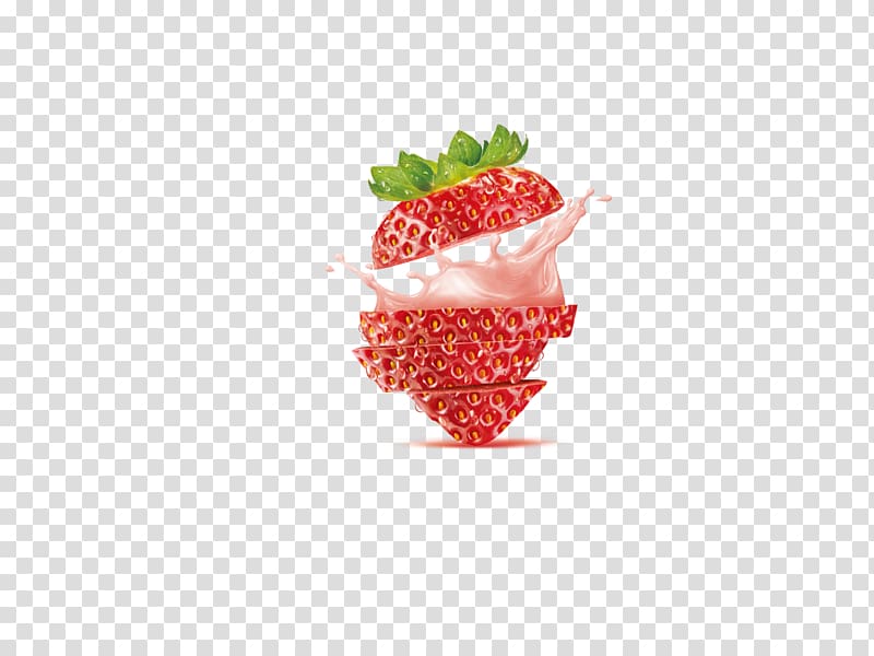 Strawberry juice Apple juice, Creative Design Strawberry transparent background PNG clipart