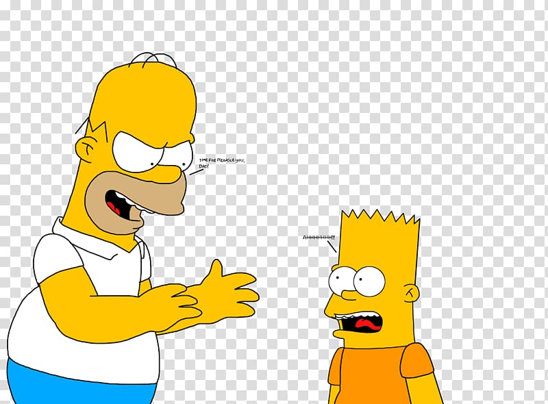 Bart Simpson Homer Simpson Lisa Simpson Marge Simpson Grampa Simpson, Bart Simpson transparent background PNG clipart