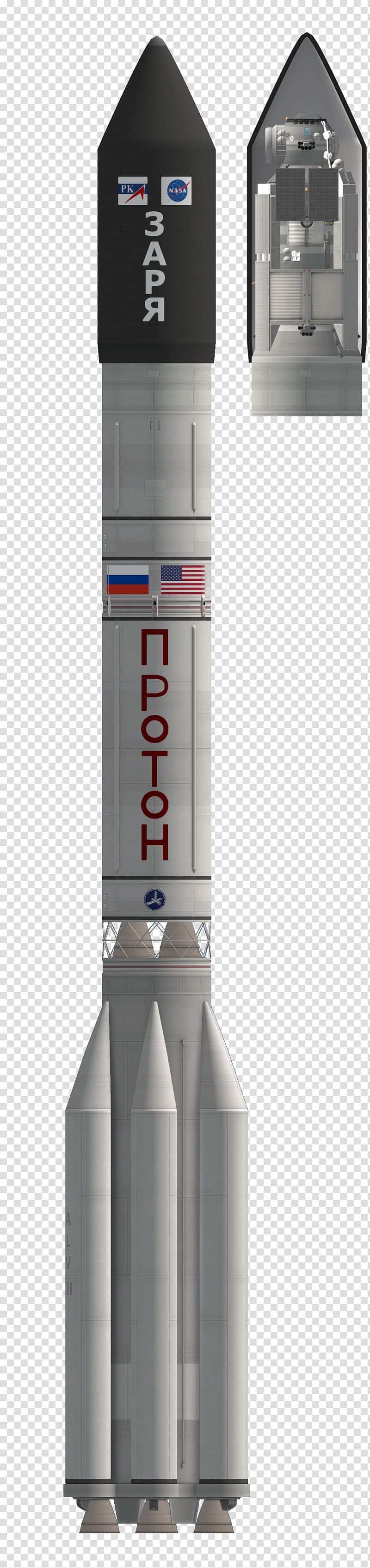 Kerbal Space Program International Space Station Spacecraft Zarya Rocket, Canadarm transparent background PNG clipart