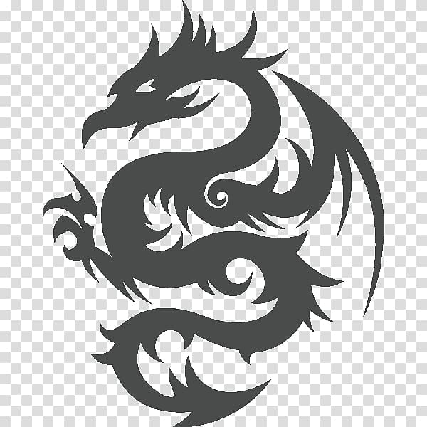Chinese dragon Tattoo China, dragon transparent background PNG clipart