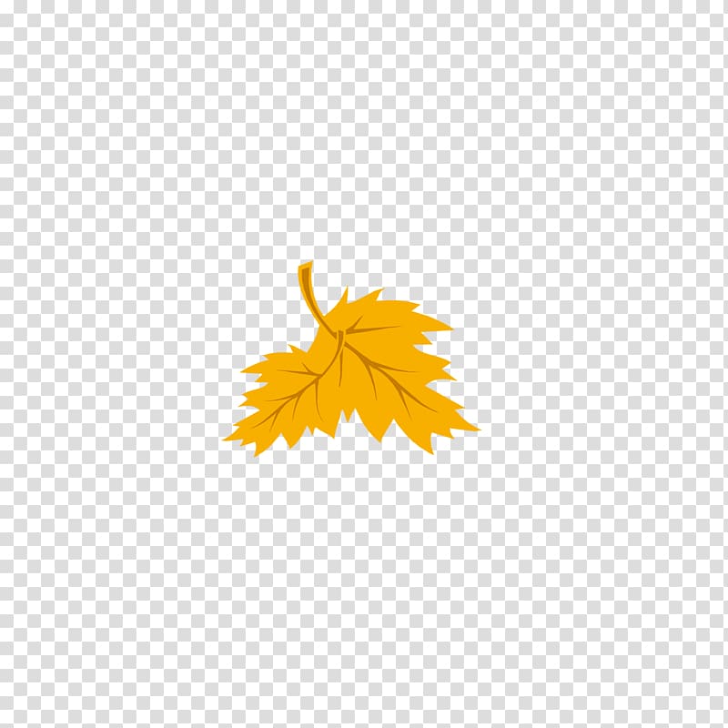 Leaf Yellow Petal , Falling leaves transparent background PNG clipart