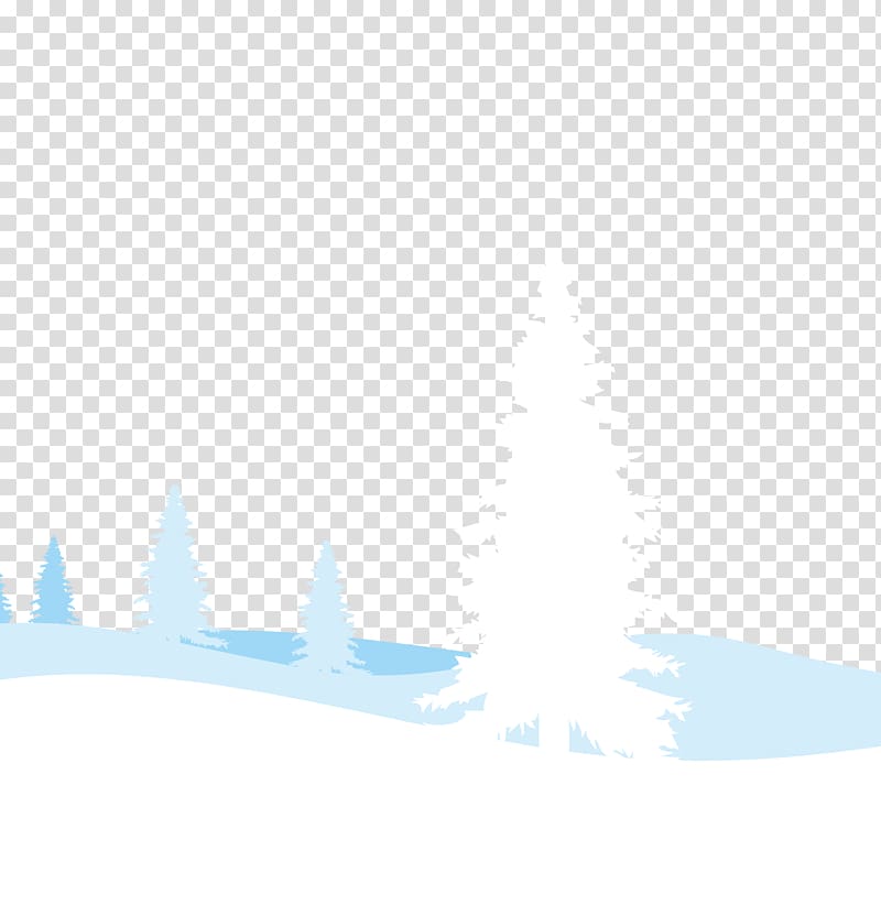 Pattern, Beautiful snow scene material transparent background PNG clipart